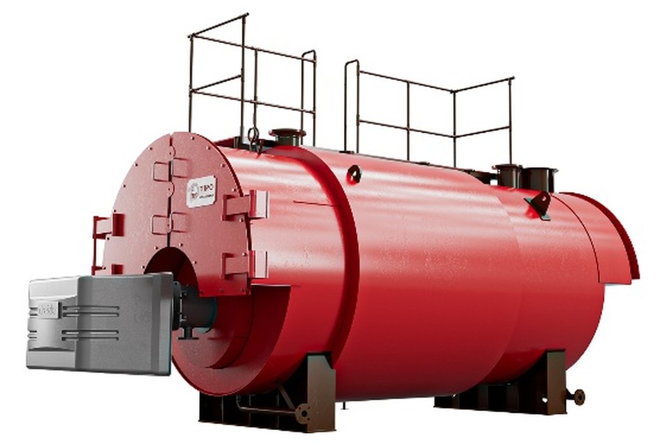 TKT-V – דוד מים מוחמים צינורות אש לדלק נוזלי וגזי