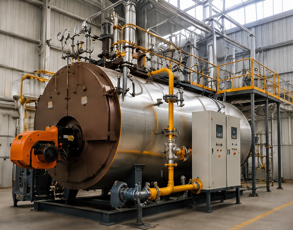 Thermal oil boilers